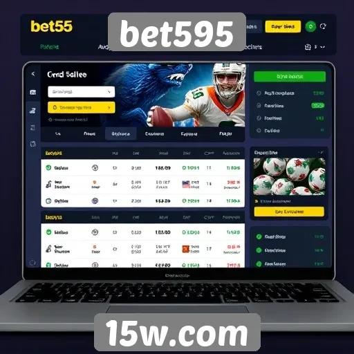 Avaliação da interface do usuário no site bet595